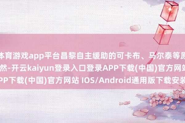 体育游戏app平台昌黎自主缓助的可卡布、马尔泰等原土犬种受到客商蔼然-开云kaiyun登录入口登录APP下载(中国)官方网站 IOS/Android通用版下载安装