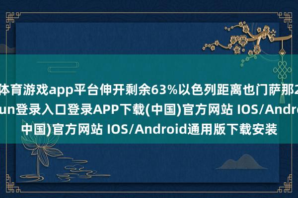 体育游戏app平台伸开剩余63%以色列距离也门萨那2200公里-开云kaiyun登录入口登录APP下载(中国)官方网站 IOS/Android通用版下载安装